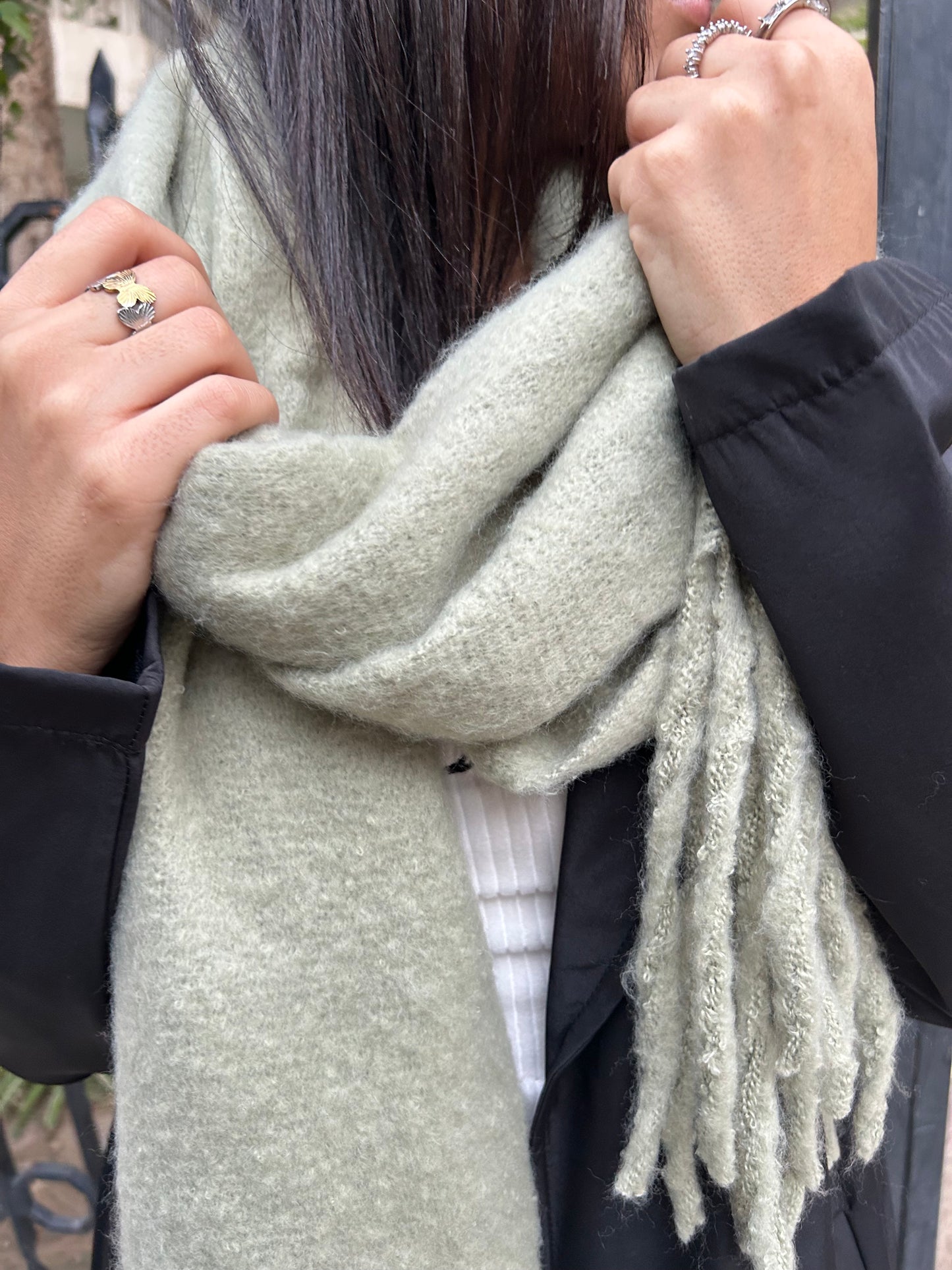 Green Matcha Scarf