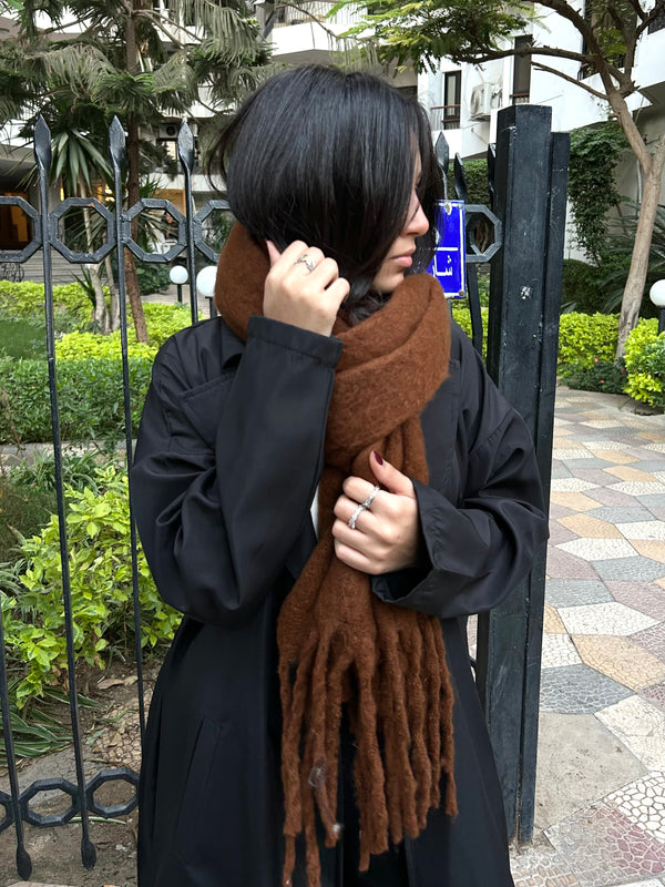Warm Cocoa Scarf